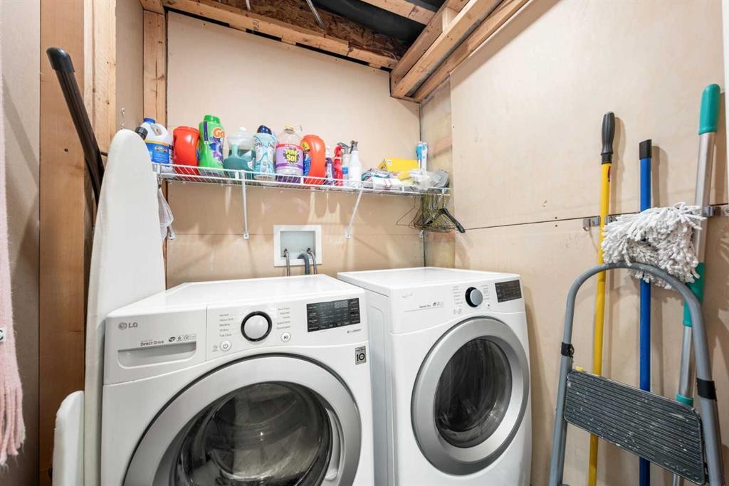 163 Taravista Street Ne, Calgary, AB - Indoor Photo Showing Laundry Room