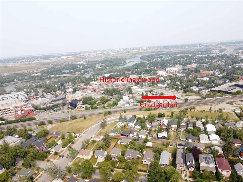 1117 8 Street Se, Calgary, AB - Outdoor With View