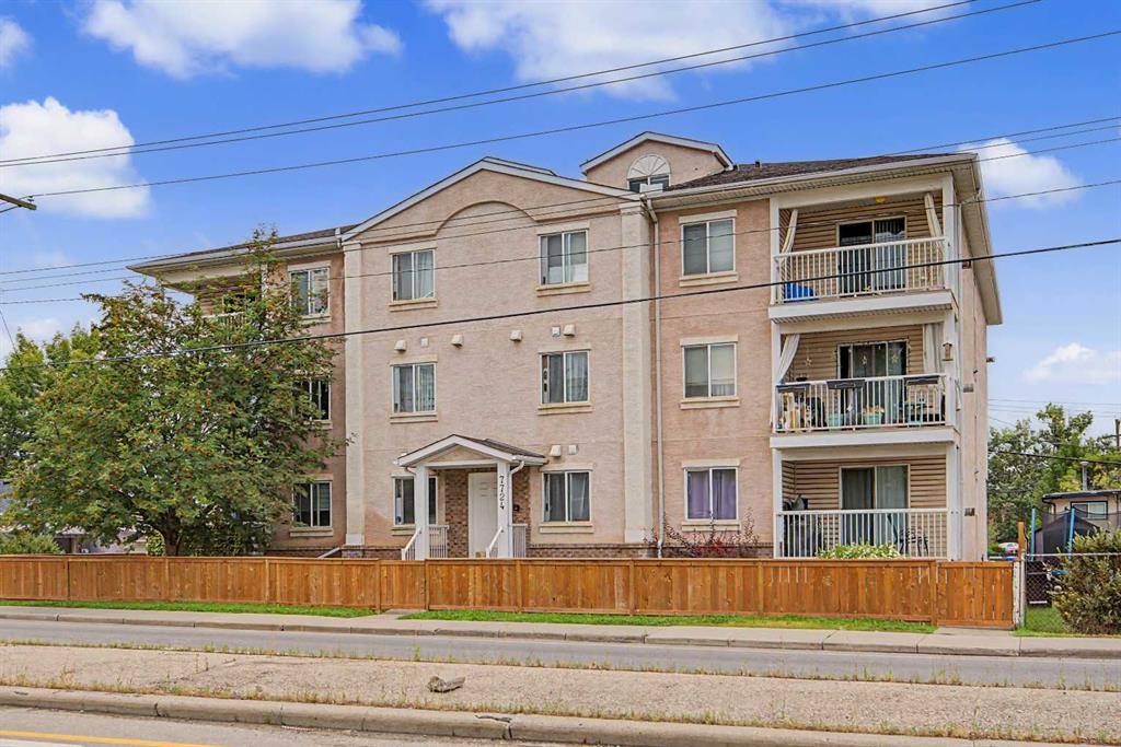 101-7724 Bowness Road Nw, Calgary, AB - Outdoor With Balcony