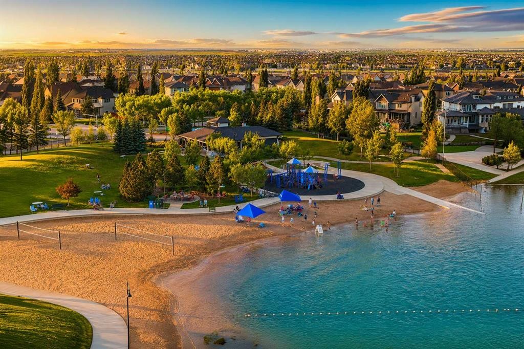 508-24 Mahogany Path Se, Calgary, AB - Outdoor With Body Of Water With View