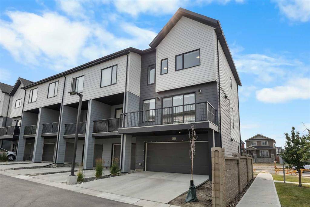 615 Evanston Link Nw, Calgary, AB - Outdoor With Balcony