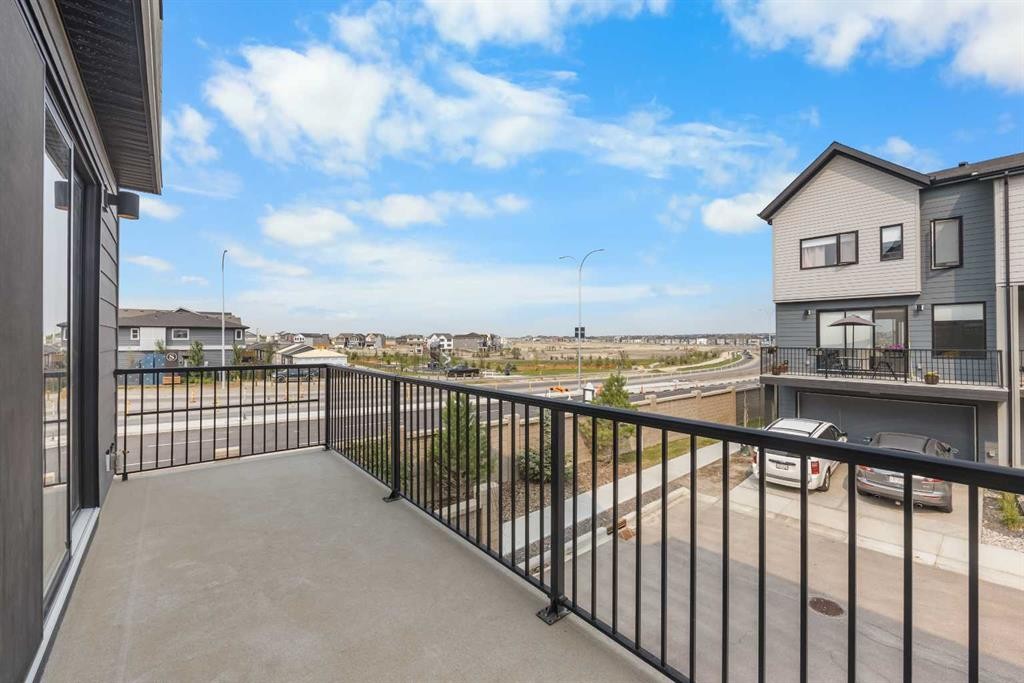 615 Evanston Link Nw, Calgary, AB - Outdoor With Balcony With Exterior