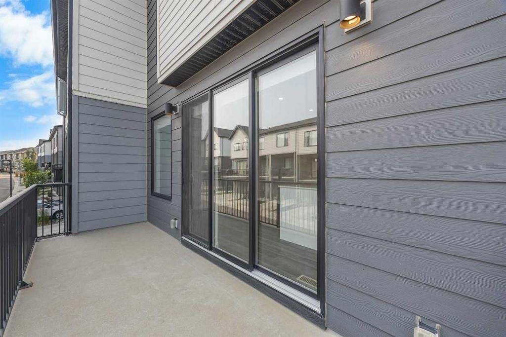 615 Evanston Link Nw, Calgary, AB - Outdoor With Balcony With Exterior