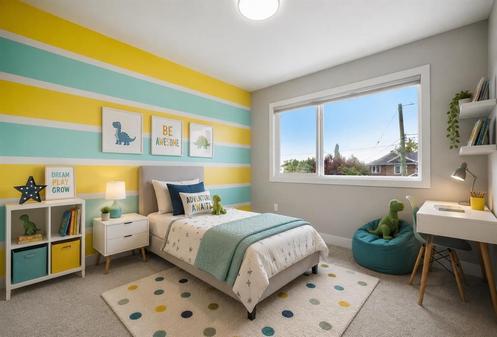 637 14 Avenue Ne, Calgary, AB - Indoor Photo Showing Bedroom