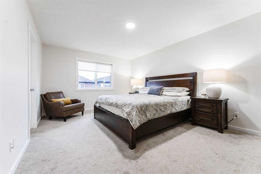 156 Savanna Drive Ne, Calgary, AB - Indoor Photo Showing Bedroom