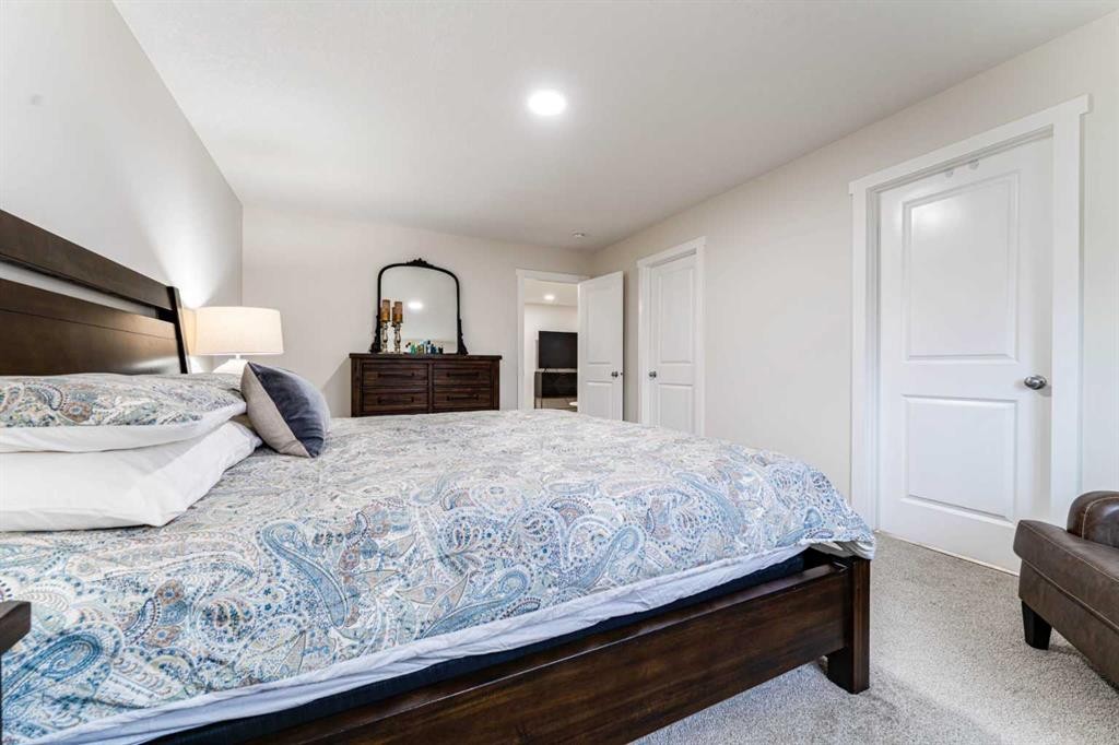 156 Savanna Drive Ne, Calgary, AB - Indoor Photo Showing Bedroom