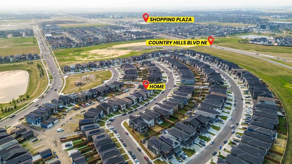 87 Corner Meadows Grove Ne, Calgary, AB - Outdoor With View