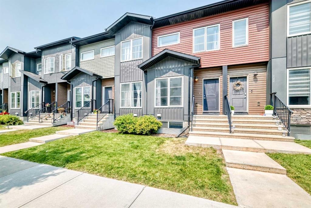 220 Red Embers Way Ne, Calgary, AB - Outdoor With Facade