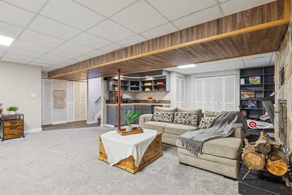 241 Allan Crescent Se, Calgary, AB - Indoor Photo Showing Basement