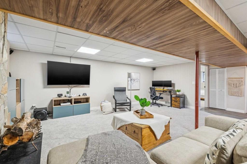 241 Allan Crescent Se, Calgary, AB - Indoor Photo Showing Basement