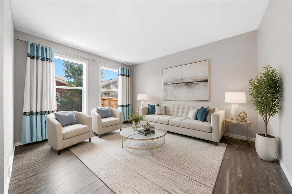 75 Legacy Glen Row Se, Calgary, AB - Indoor Photo Showing Living Room
