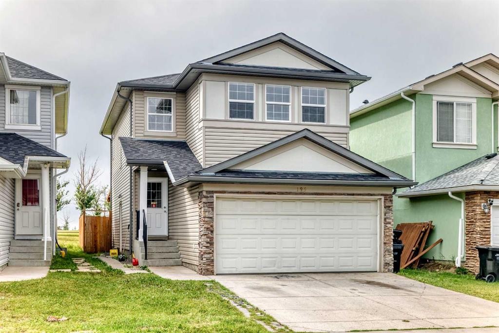 195 Taralake Way, Calgary, AB - Outdoor With Facade