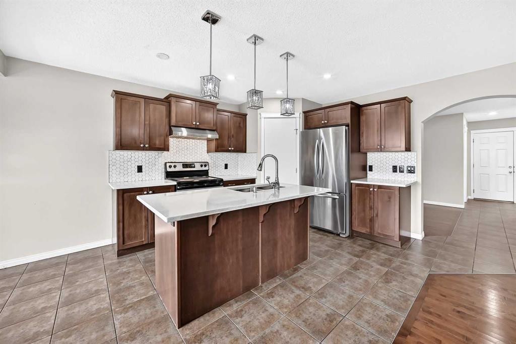 195 Taralake Way, Calgary, AB - Indoor Photo Showing Kitchen With Stainless Steel Kitchen