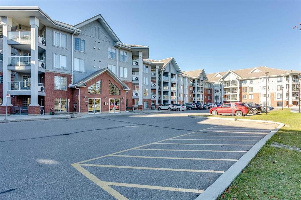 239-8535 Bonaventure Drive Se, Calgary, AB - Outdoor With Balcony With Facade