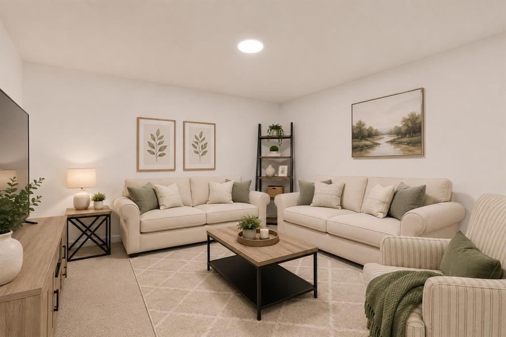 314 Walcrest Way Se, Calgary, AB - Indoor Photo Showing Living Room