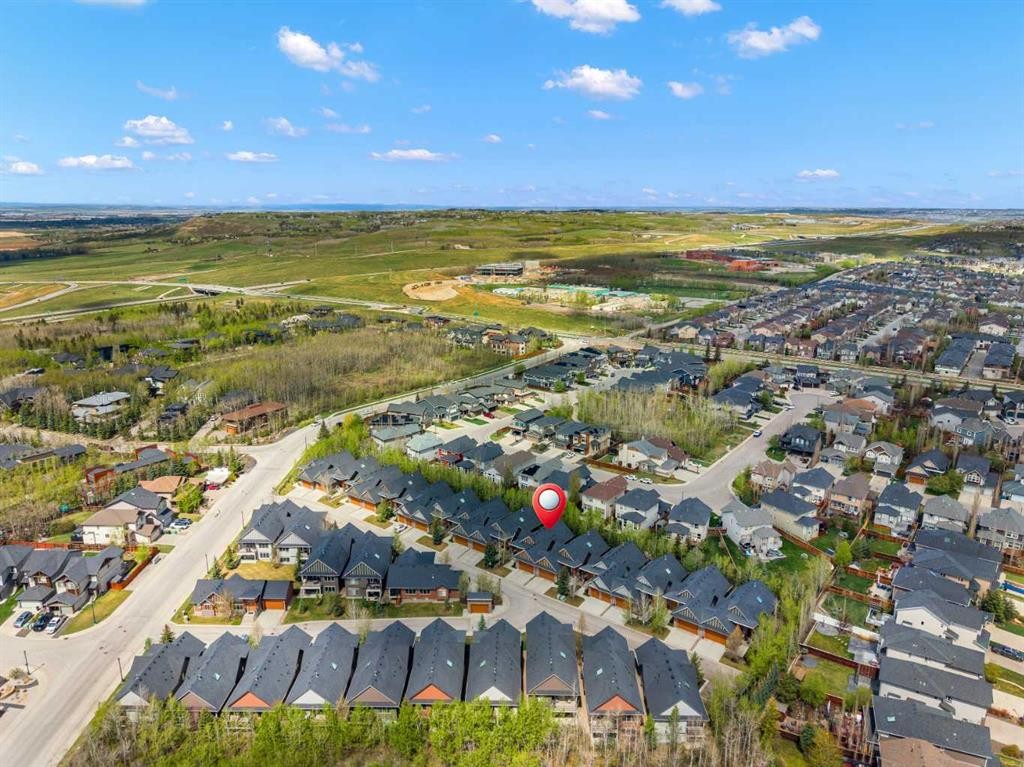 63 Cortina Villas Sw, Calgary, AB - Outdoor With View