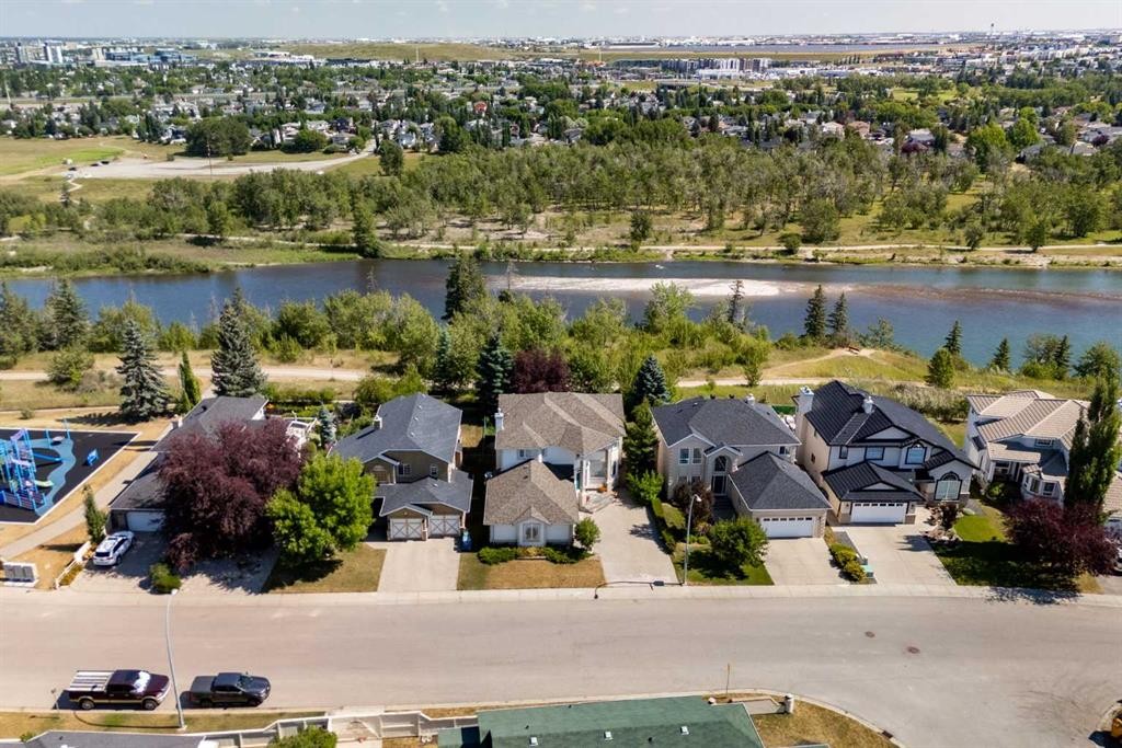 250 Diamond Drive Se, Calgary, AB - Outdoor With Body Of Water With View