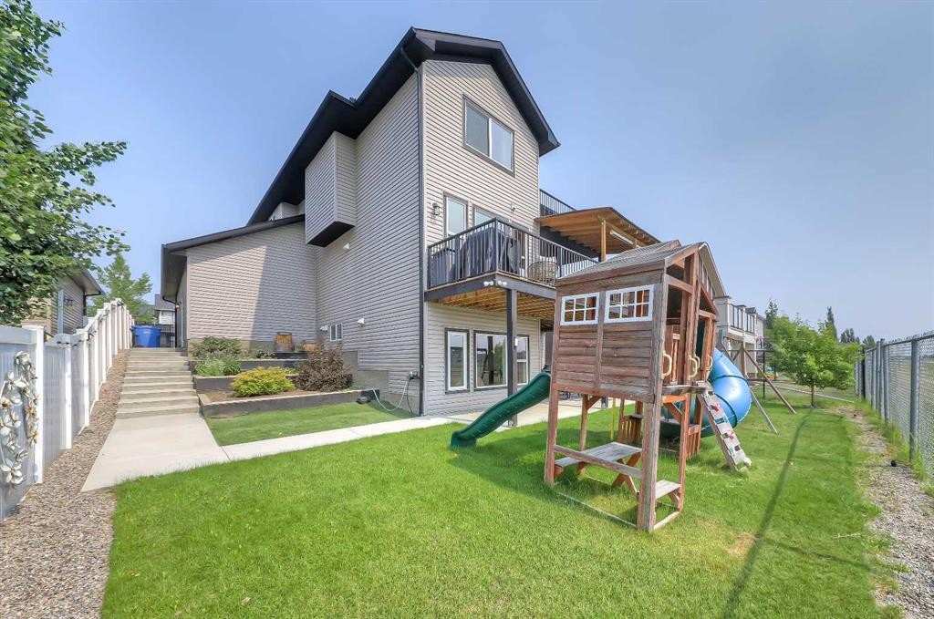 268 Rainbow Falls Way, Chestermere, AB - Outdoor With Balcony