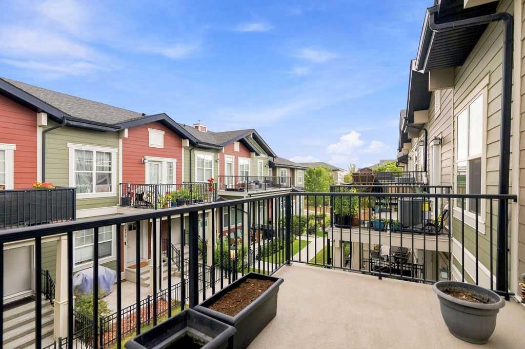 218 Cranford Walk Se, Calgary, AB - Outdoor With Balcony With Exterior