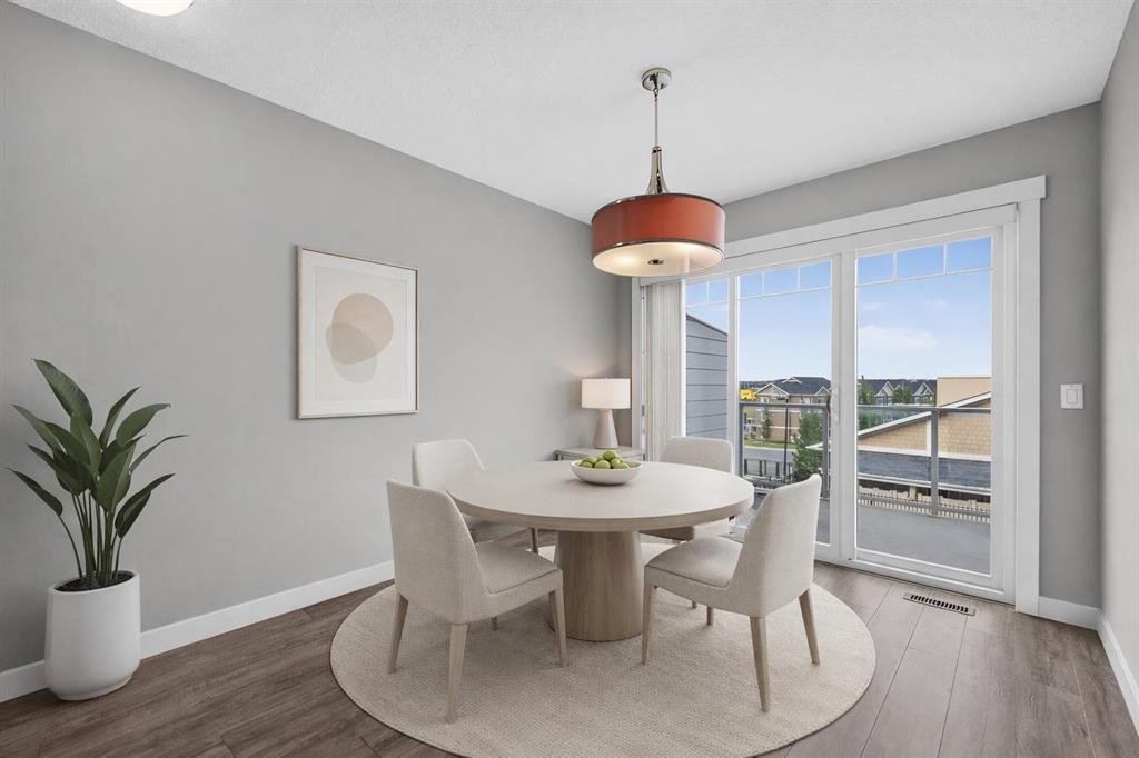 905 Evanston Manor Nw, Calgary, AB - Indoor Photo Showing Dining Room