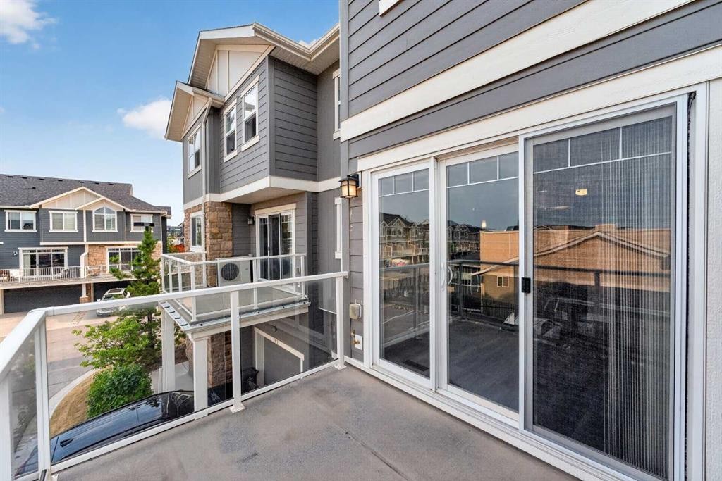 905 Evanston Manor Nw, Calgary, AB - Outdoor With Balcony