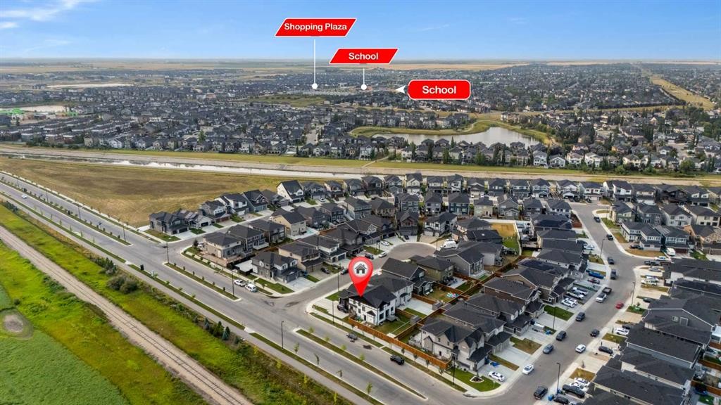70 South Shore Bay, Chestermere, AB - Outdoor With View
