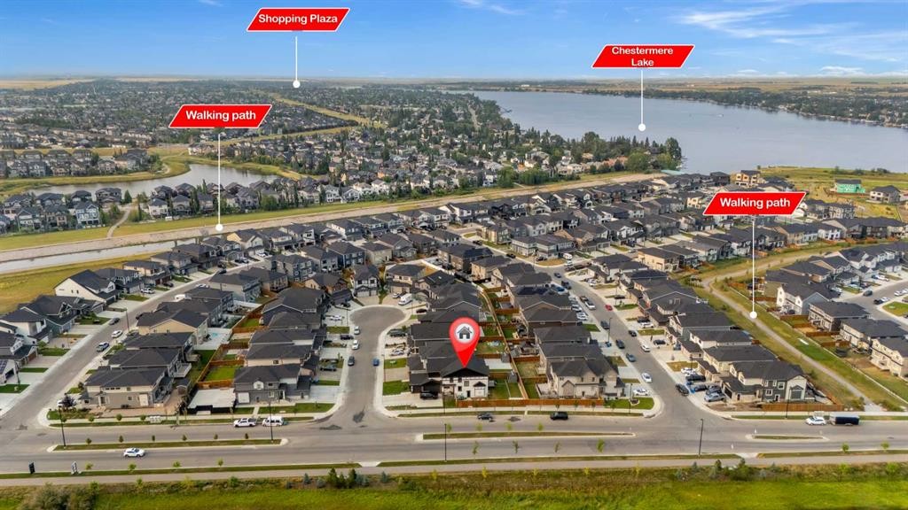 70 South Shore Bay, Chestermere, AB - Outdoor With Body Of Water With View