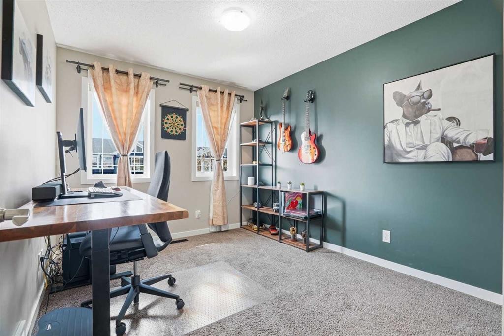 72 Redstone Common Ne, Calgary, AB - Indoor Photo Showing Office