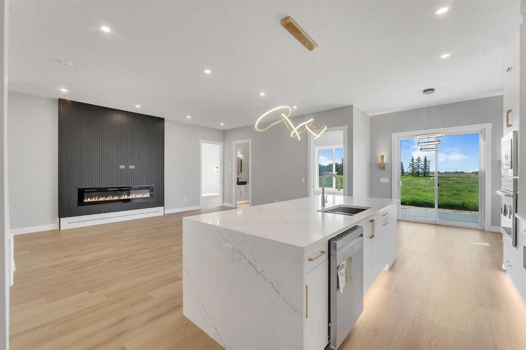 282 Muirfield Crescent, Lyalta, AB - Indoor Photo Showing Kitchen With Upgraded Kitchen