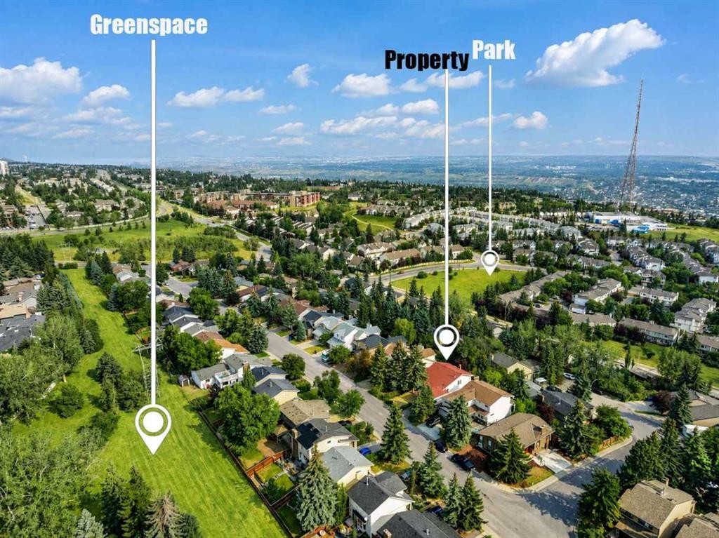 36 Coach Manor Rise Sw, Calgary, AB - Outdoor With View