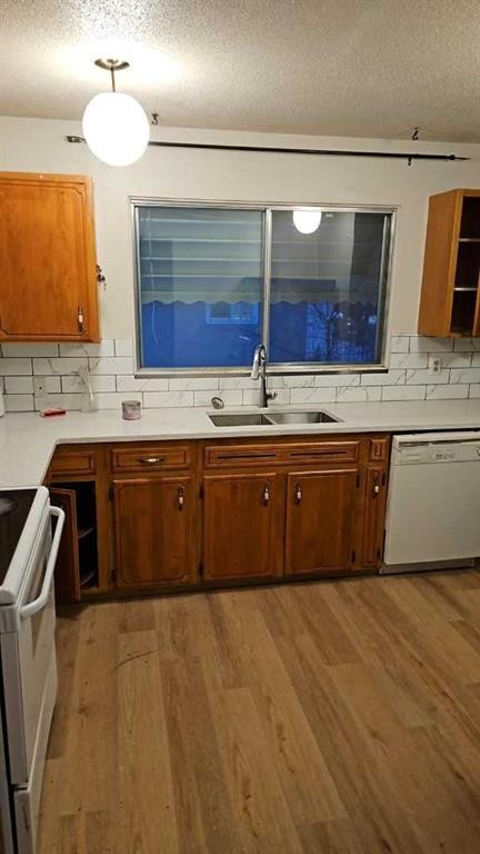 4222 40 Avenue Nw, Calgary, AB - Indoor Photo Showing Kitchen With Double Sink