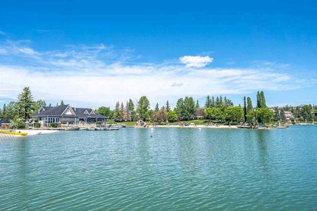 224 Arbour Ridge Way Nw, Calgary, AB - Outdoor With Body Of Water With View