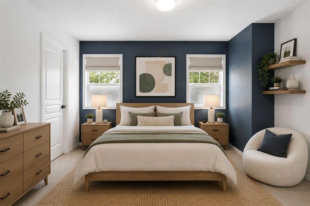 2-435 13 Avenue Ne, Calgary, AB - Indoor Photo Showing Bedroom