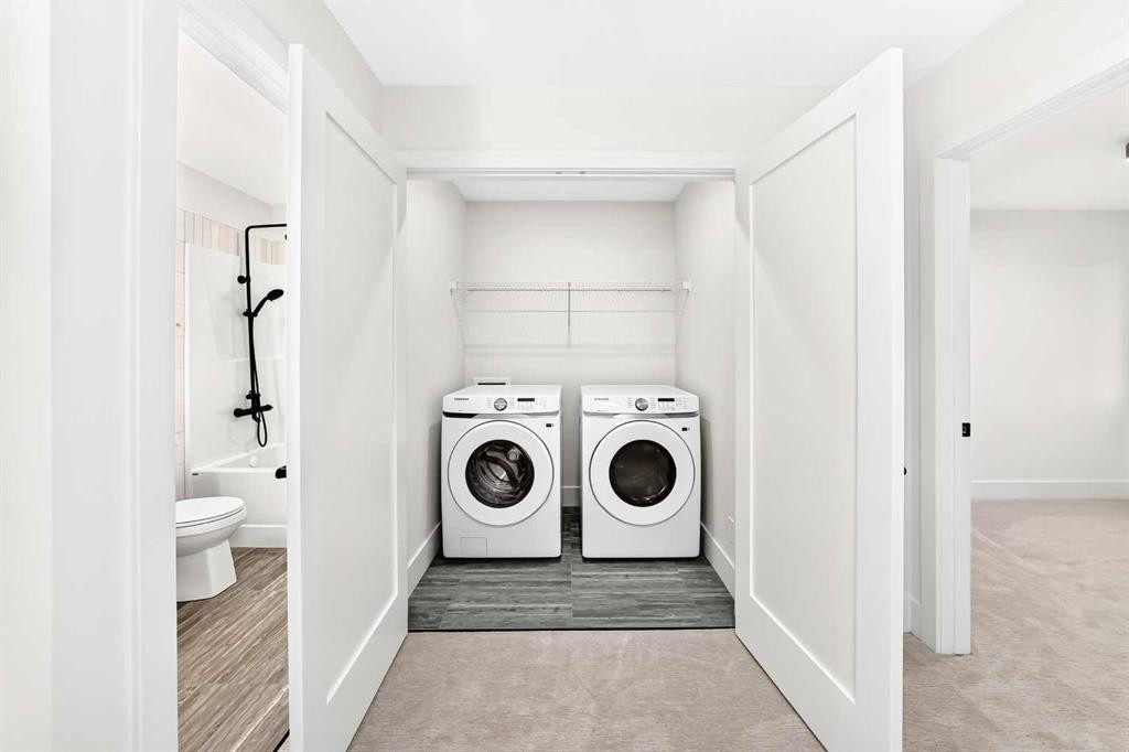 270 Greystone Boulevard, Cochrane, AB - Indoor Photo Showing Laundry Room