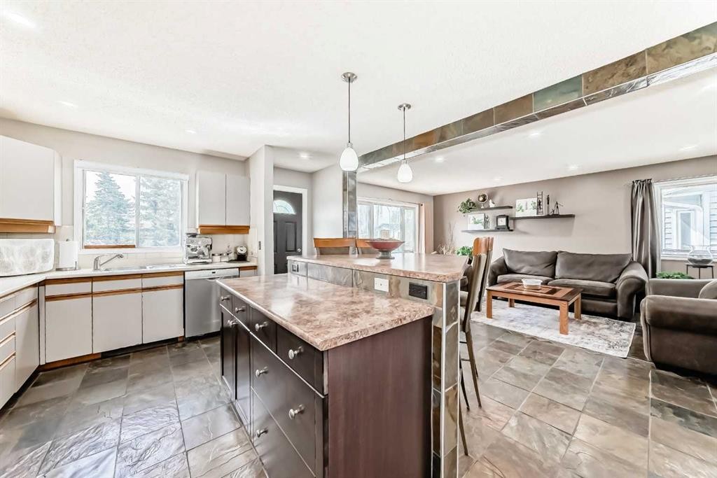 11 Huntstrom Place Ne, Calgary, AB - Indoor Photo Showing Kitchen With Double Sink