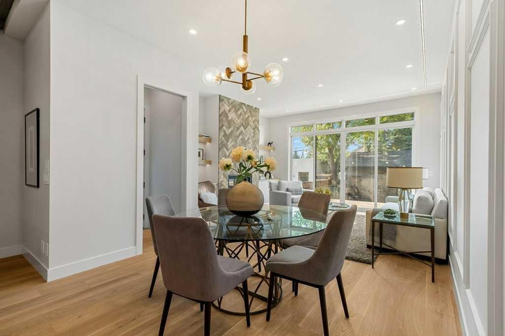 2311 6 Avenue Nw, Calgary, AB - Indoor Photo Showing Dining Room