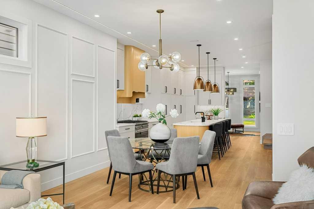 2311 6 Avenue Nw, Calgary, AB - Indoor Photo Showing Dining Room