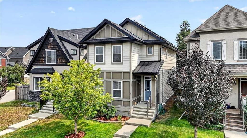 60 Mahogany Grove Se, Calgary, AB - Outdoor With Facade