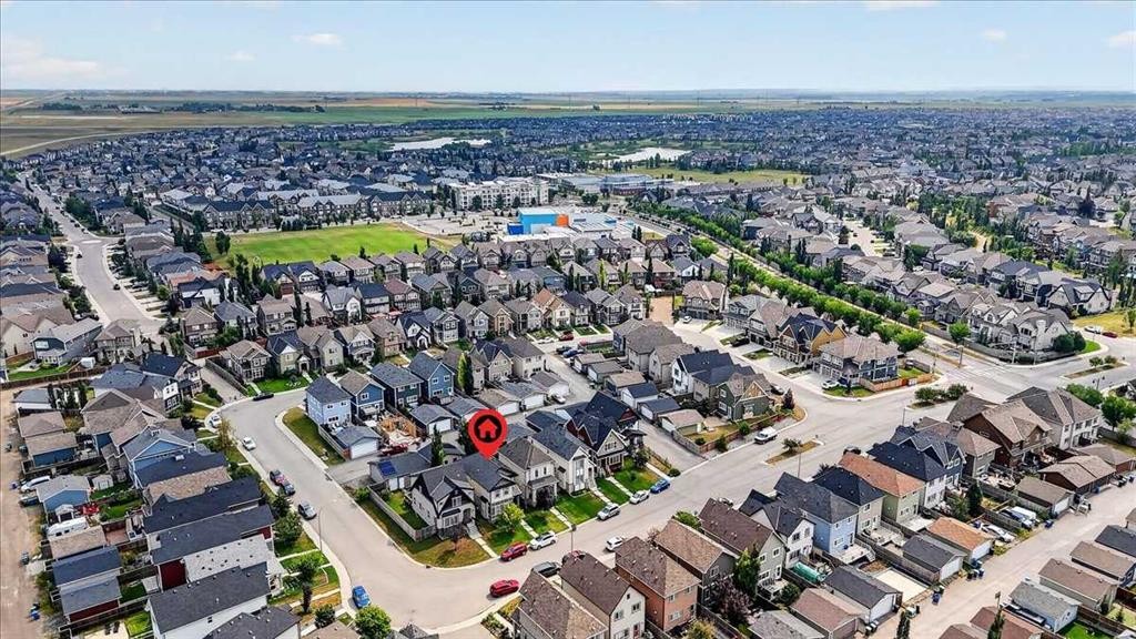 60 Mahogany Grove Se, Calgary, AB - Outdoor With View