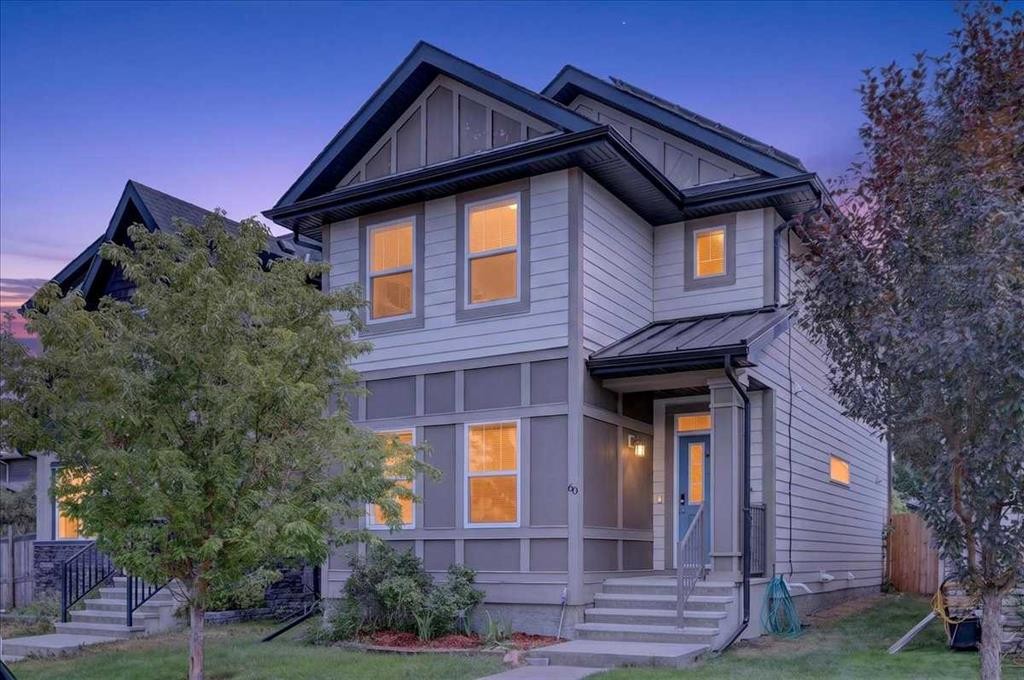 60 Mahogany Grove Se, Calgary, AB - Outdoor With Facade