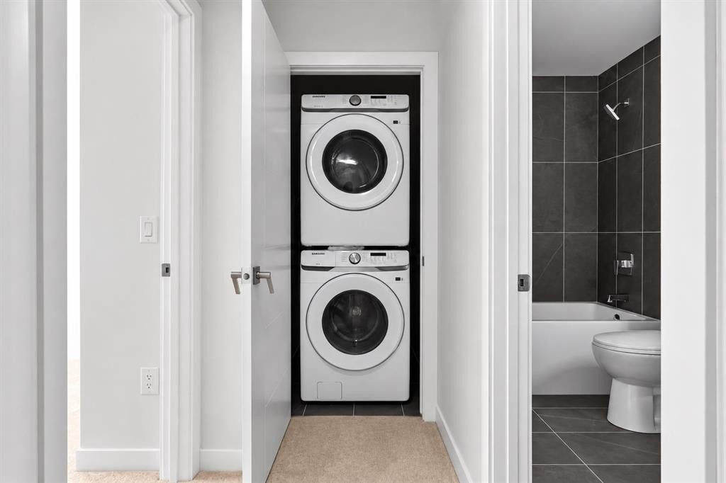 207-75 Cornerstone Row Ne, Calgary, AB - Indoor Photo Showing Laundry Room