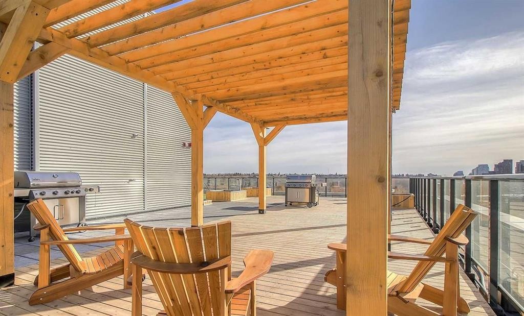 317R-327 9A Street Nw, Calgary, AB - Outdoor With Deck Patio Veranda With Exterior