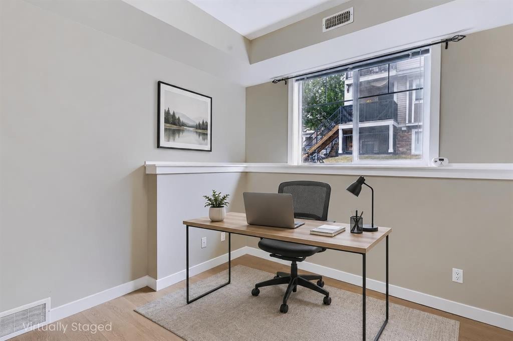 210-300 Marina Drive, Chestermere, AB - Indoor Photo Showing Office