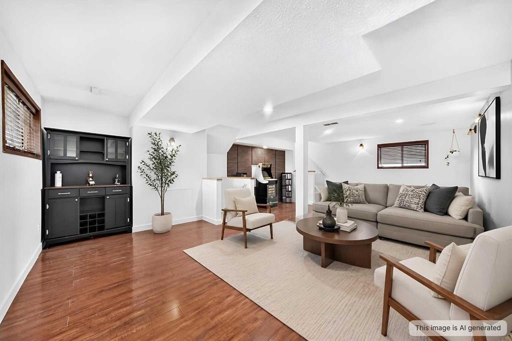 14672 Deer Ridge Drive Se, Calgary, AB - Indoor Photo Showing Living Room