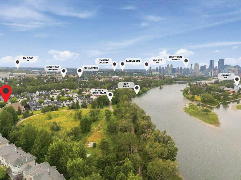 4 Inglewood Landing Se, Calgary, AB - Outdoor With View