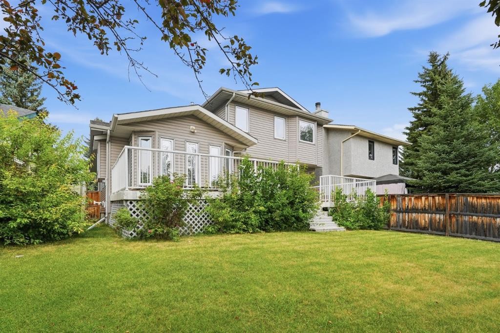 61 Shannon Crescent Sw, Calgary, AB - Outdoor With Deck Patio Veranda