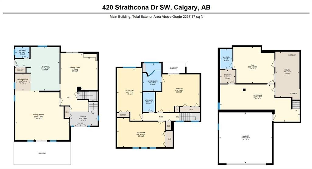 420 Strathcona Drive Sw, Calgary, AB - Other