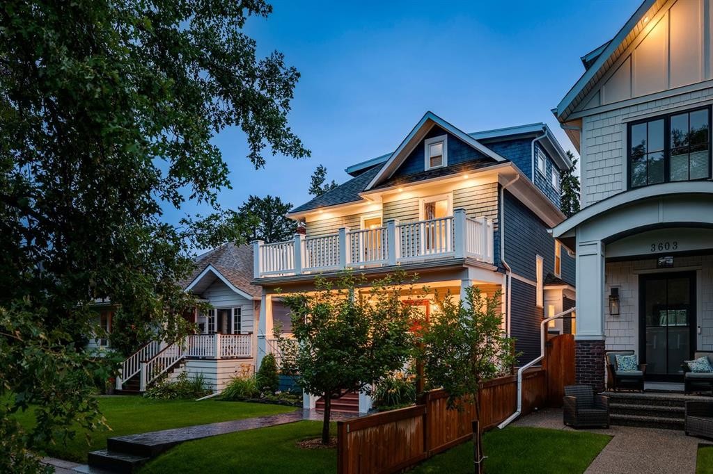 3607 7 Street Sw, Calgary, AB - Outdoor With Deck Patio Veranda