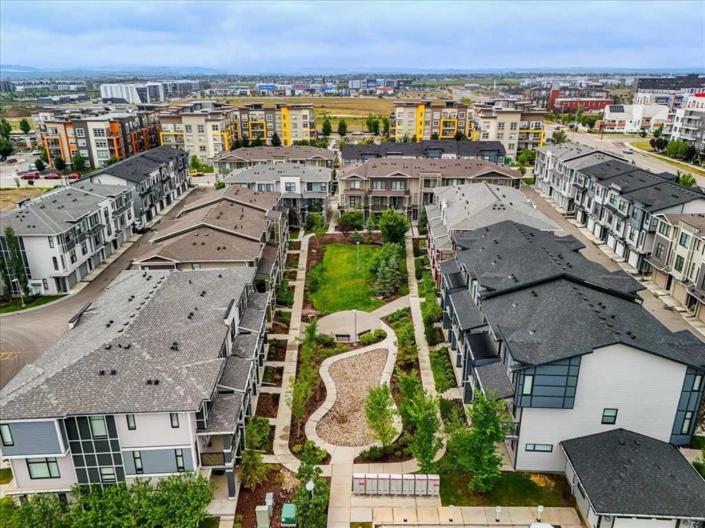 154 Seton Passage Se, Calgary, AB - Outdoor With View