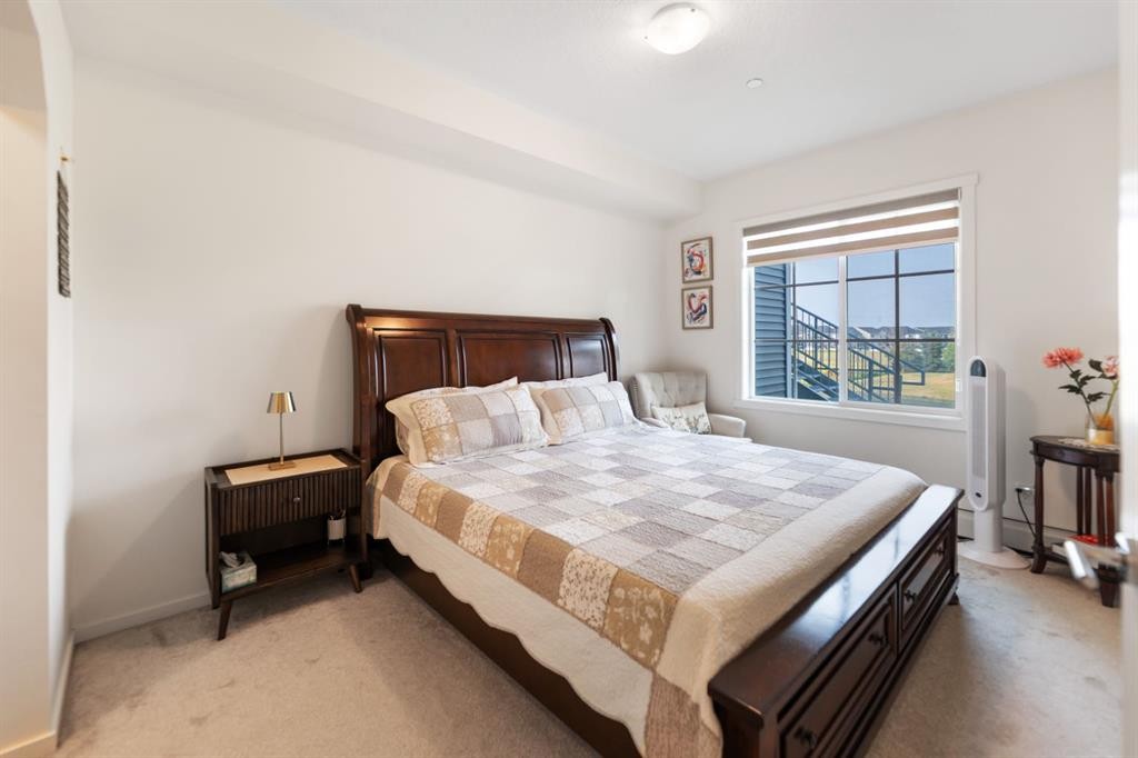 3108-99 Copperstone Park Se, Calgary, AB - Indoor Photo Showing Bedroom